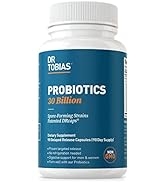 Dr. Tobias Probiotics 30 Billion, 10 Probiotic Strains, Targeted Release Probiotics for Men and W...