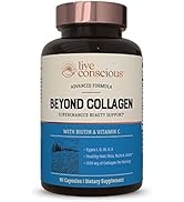 Beyond Collagen Multi Collagen Capsules - Types I, II, III, V & X | Hydrolyzed Blend with Biotin ...