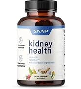 Snap Supplements Kidney Health Support, Kidney Cleanse Detox & Repair Formula, Kidney Support For...